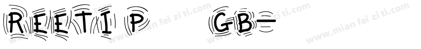 REETI PinboGB字体转换